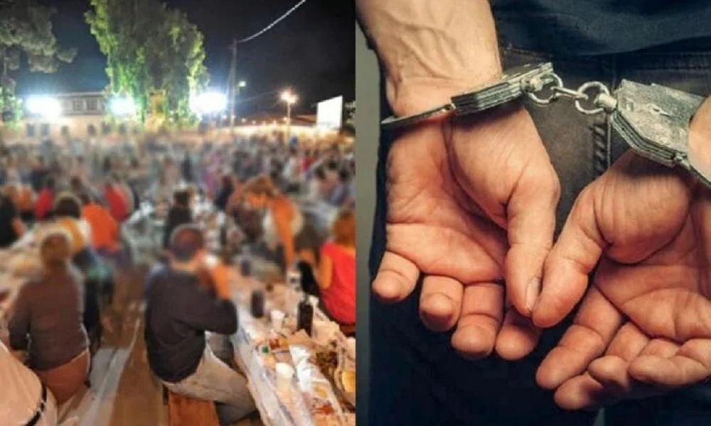 Xειροπέδες σε υπεύθυνο εκδήλωσης στα Χανιά